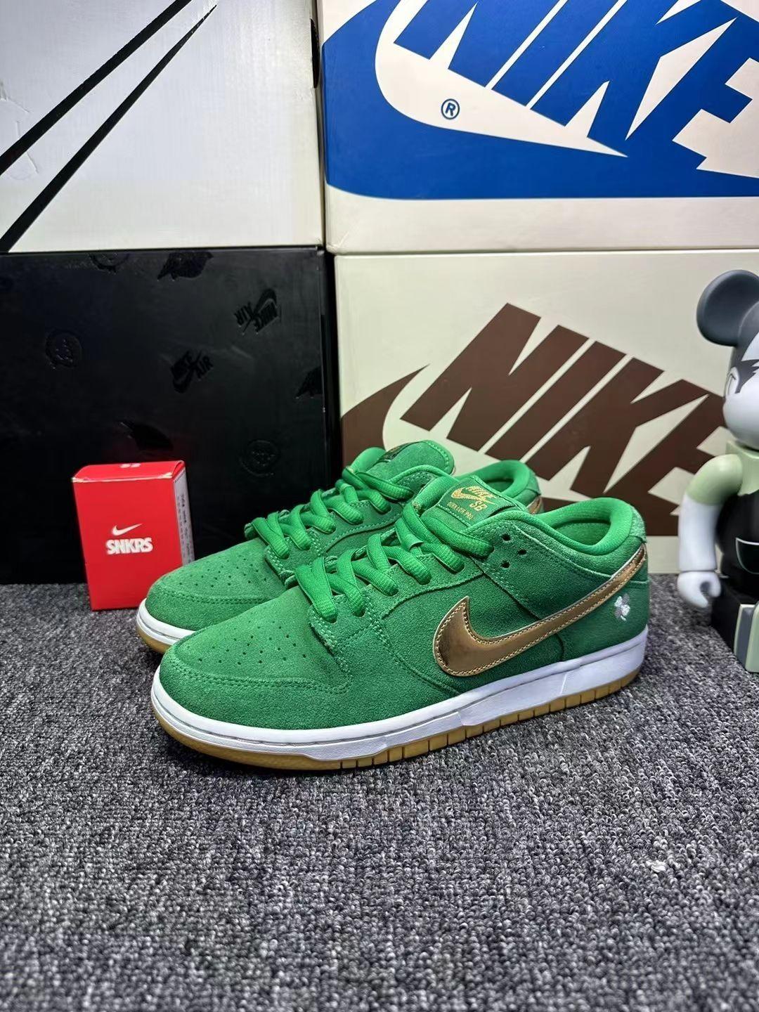 这双Nike Dunk low 绿色太帅了!